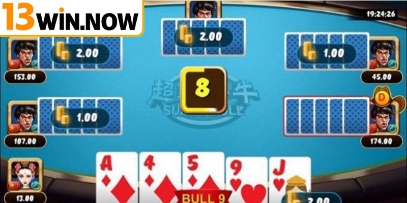 Nhận biết ván Bull Bull 13Win “lệch điểm mạnh”