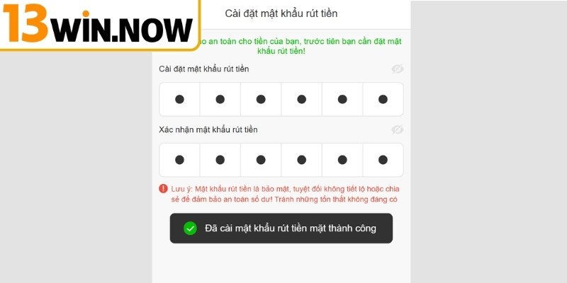 Một số lỗi thường gặp khi rút tiền 13Win