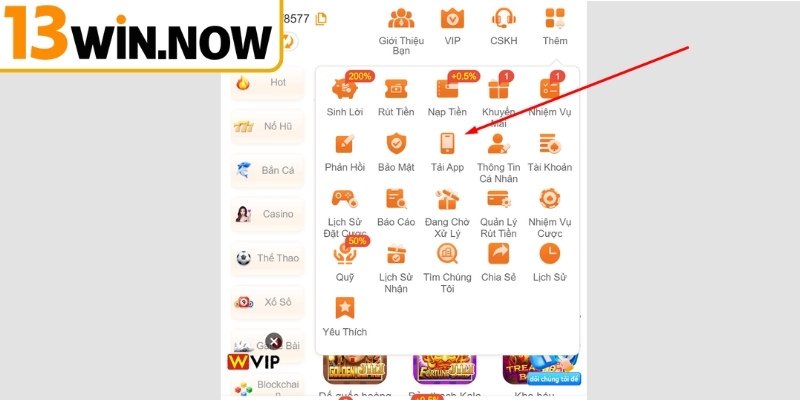 Link tải app 13Win chuẩn nhất và không bị chặn