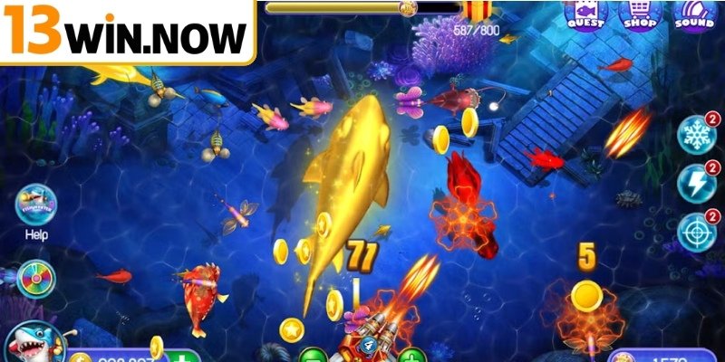 Tiên Bắn Cá 13Win - Săn Thưởng Với Thế Giới Thần Tiên Kỳ Ảo 3 Kết hợp kỹ năng theo chuỗi trong Tiên Bắn Cá 13Win